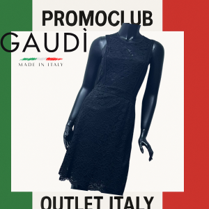 Рокля Gaudì, черна, 70% полиамид, размер 40, Италия